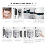 HelloFace Rotlicht Therapie Maske