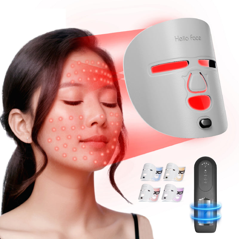 HelloFace Rotlicht Therapie Maske